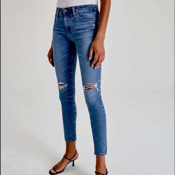 💙HP AG The Legging Skinny Ankle Jeans - Picture 1 of 6